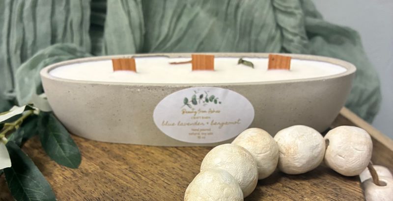 10 oz Canoe, Sandalwood & Blue Sage, Gray