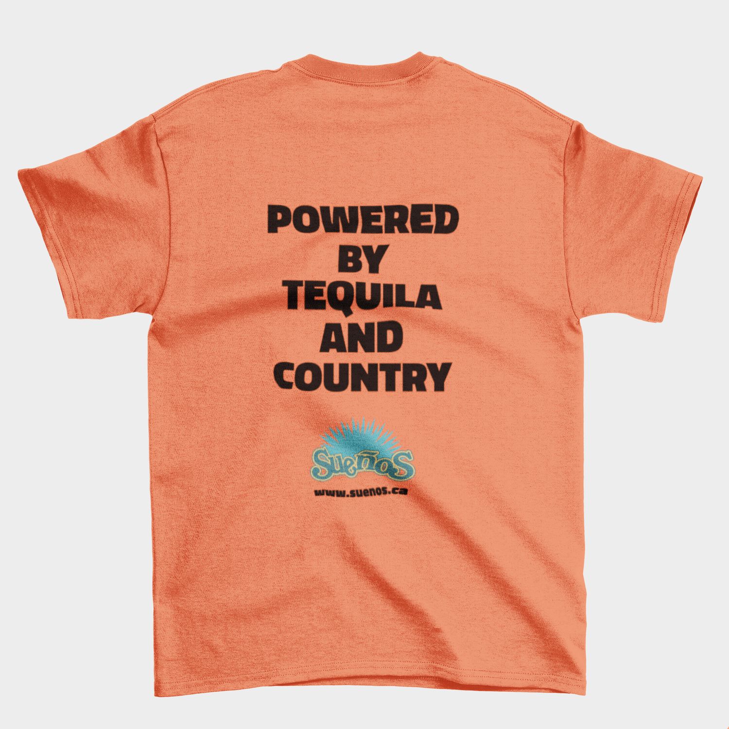 The "Powered By Tequila and Country" Tee