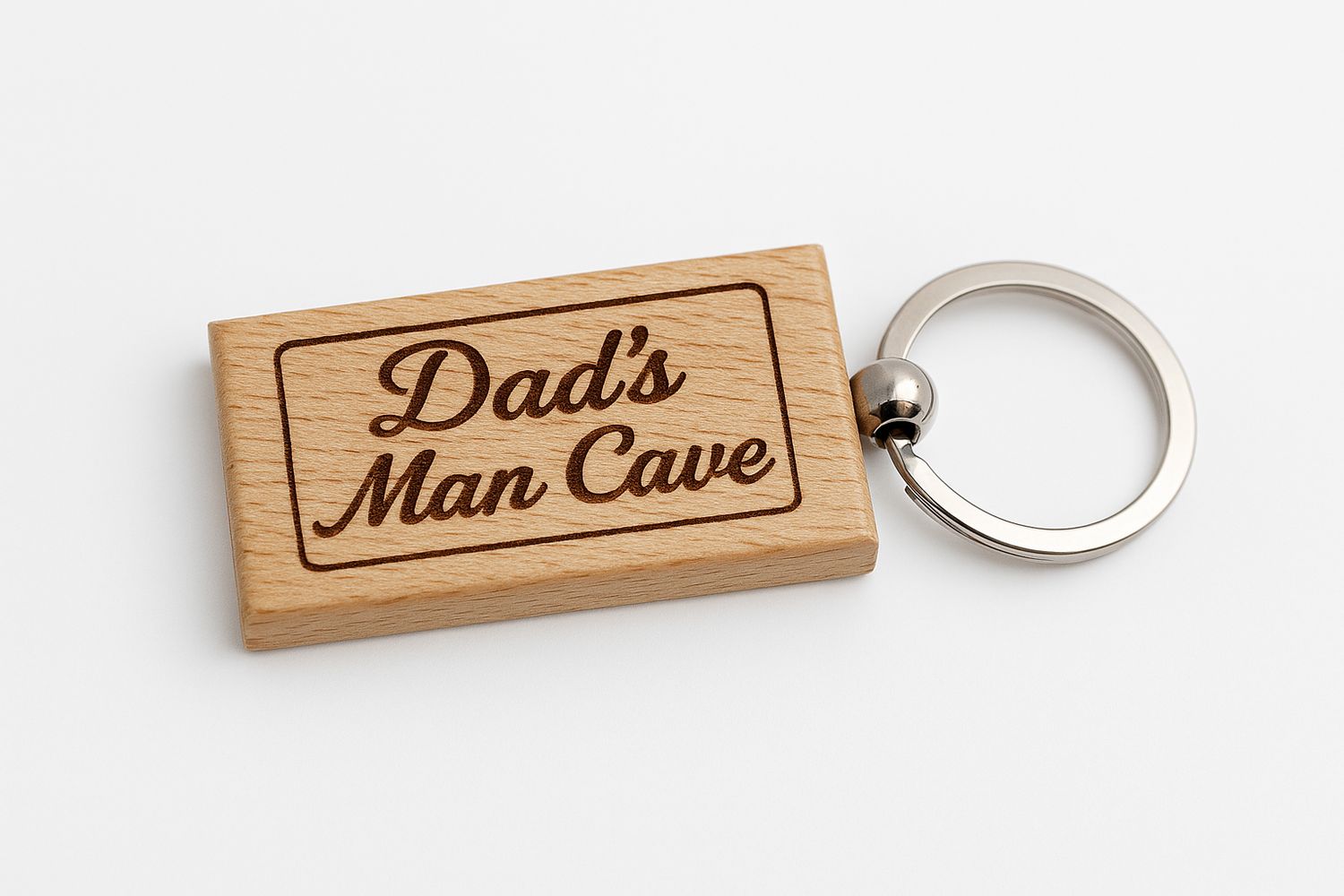 Wooden Keyring Fully Customised