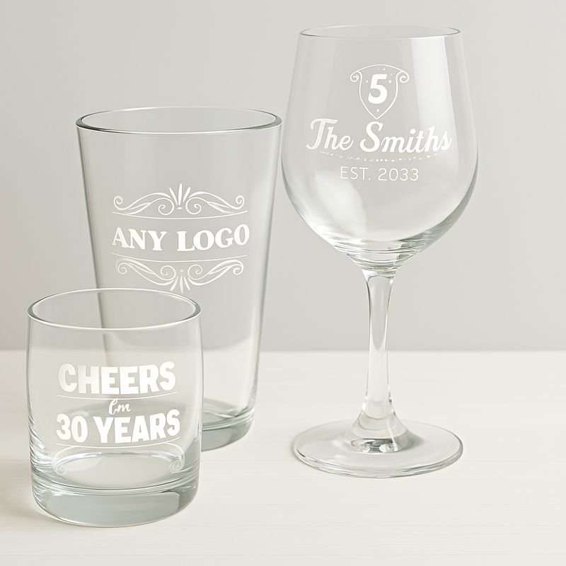 Engraved Glasses