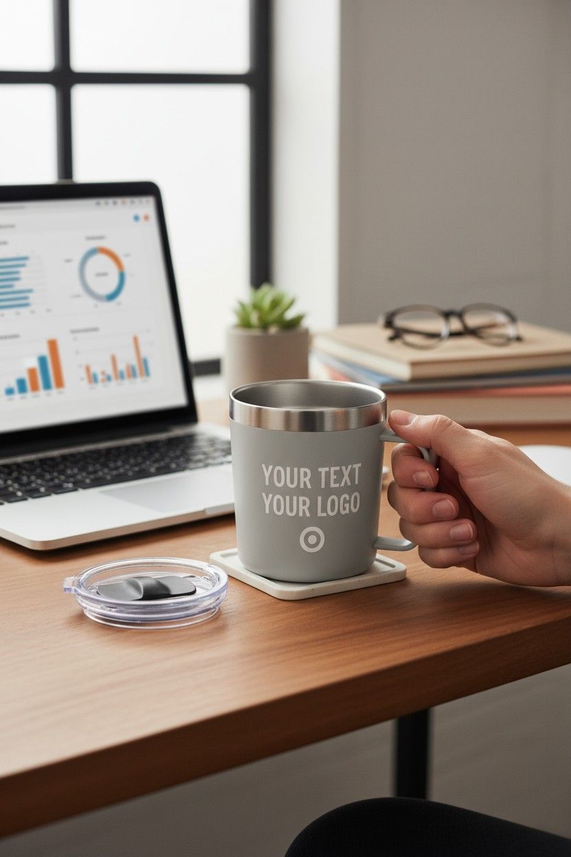 Customised Engraved Mug 360ml - &quot;Designed your way&quot;