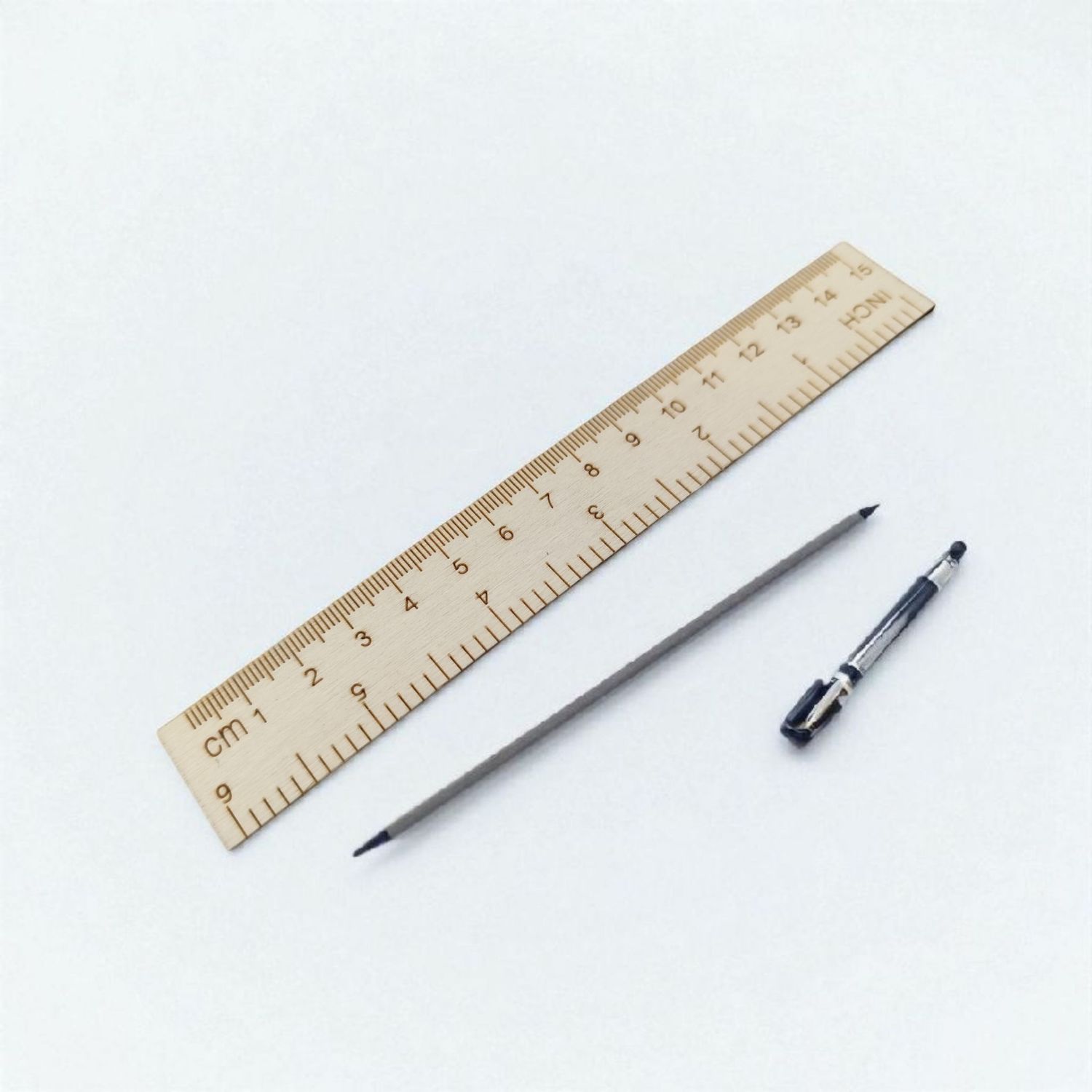 Engraved Wooden Ruler – Custom Name or Message