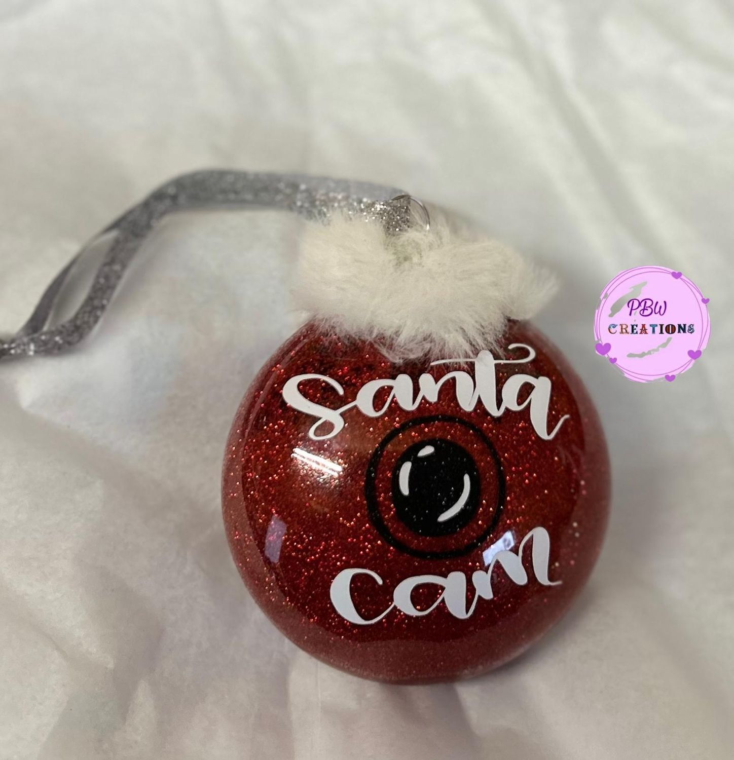 🎅 Santa Cam Bauble – Keep the Little Ones on Their Toes!