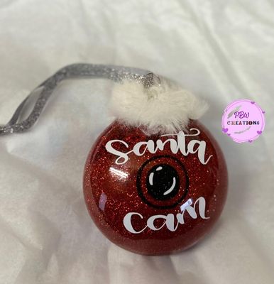 🎅 Santa Cam Bauble – Keep the Little Ones on Their Toes!