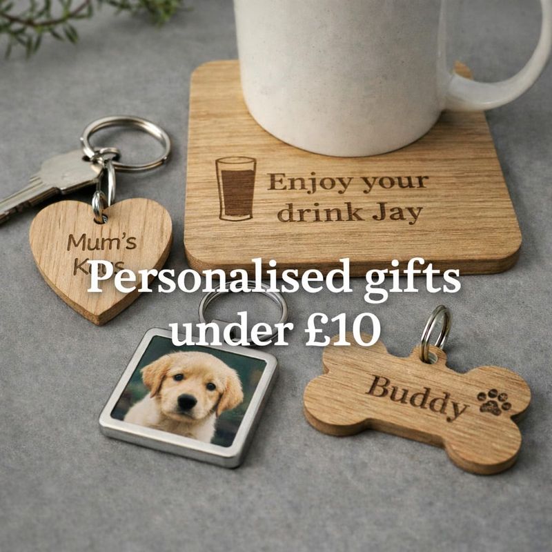 Personalised Gifts Under £10