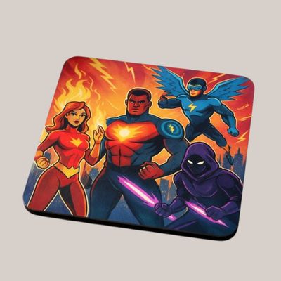 🐾 Personalised Glass Photo Coaster — Any Photo, Image or Text | 10cm x 10cm Personalised 10cm glass coaster with your uploaded photo, artwork or logo printed in full colour.