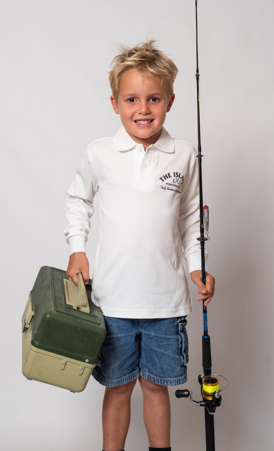 Island Fishing Club LS Shirt Boys