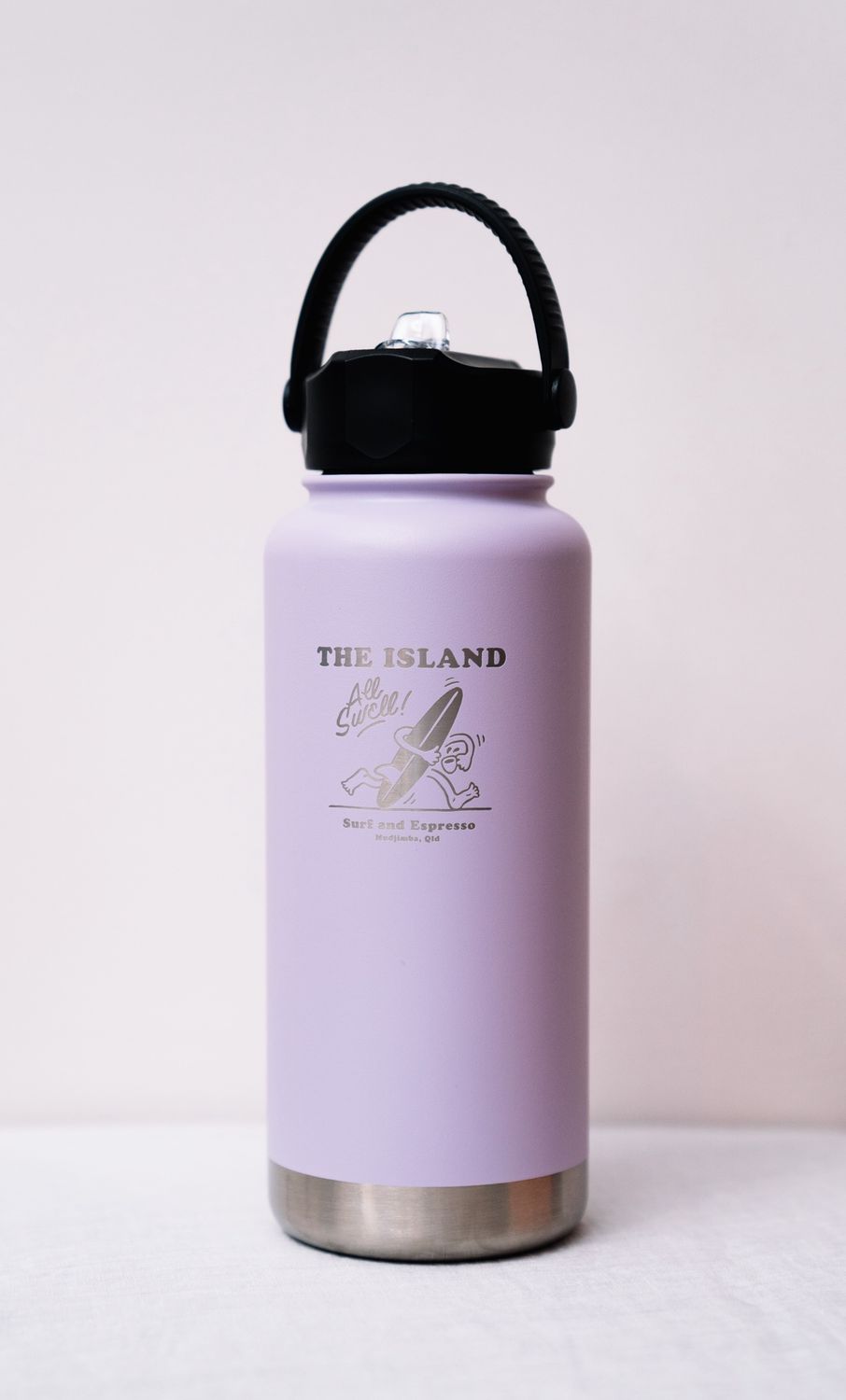 PARGO X ISLAND 950ml Insulated Sports Bottle Love Lilac