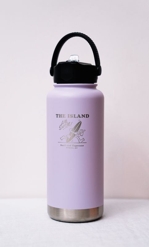 PARGO X ISLAND 950ml Insulated Sports Bottle Love Lilac