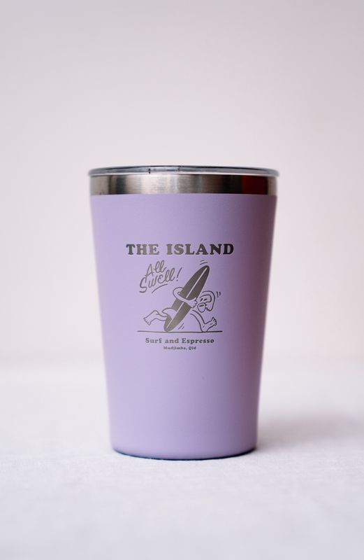 PARGO X ISLAND Insulated Coffee Cup Love Lilac
