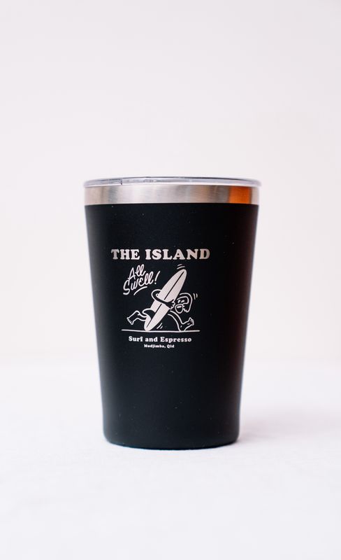 PARGO X ISLAND Insulated Coffee Cup Midnight Black
