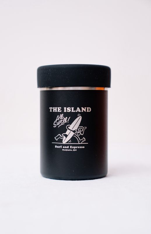 PARGO X ISLAND Insulated Stubby Holder Midnight Black