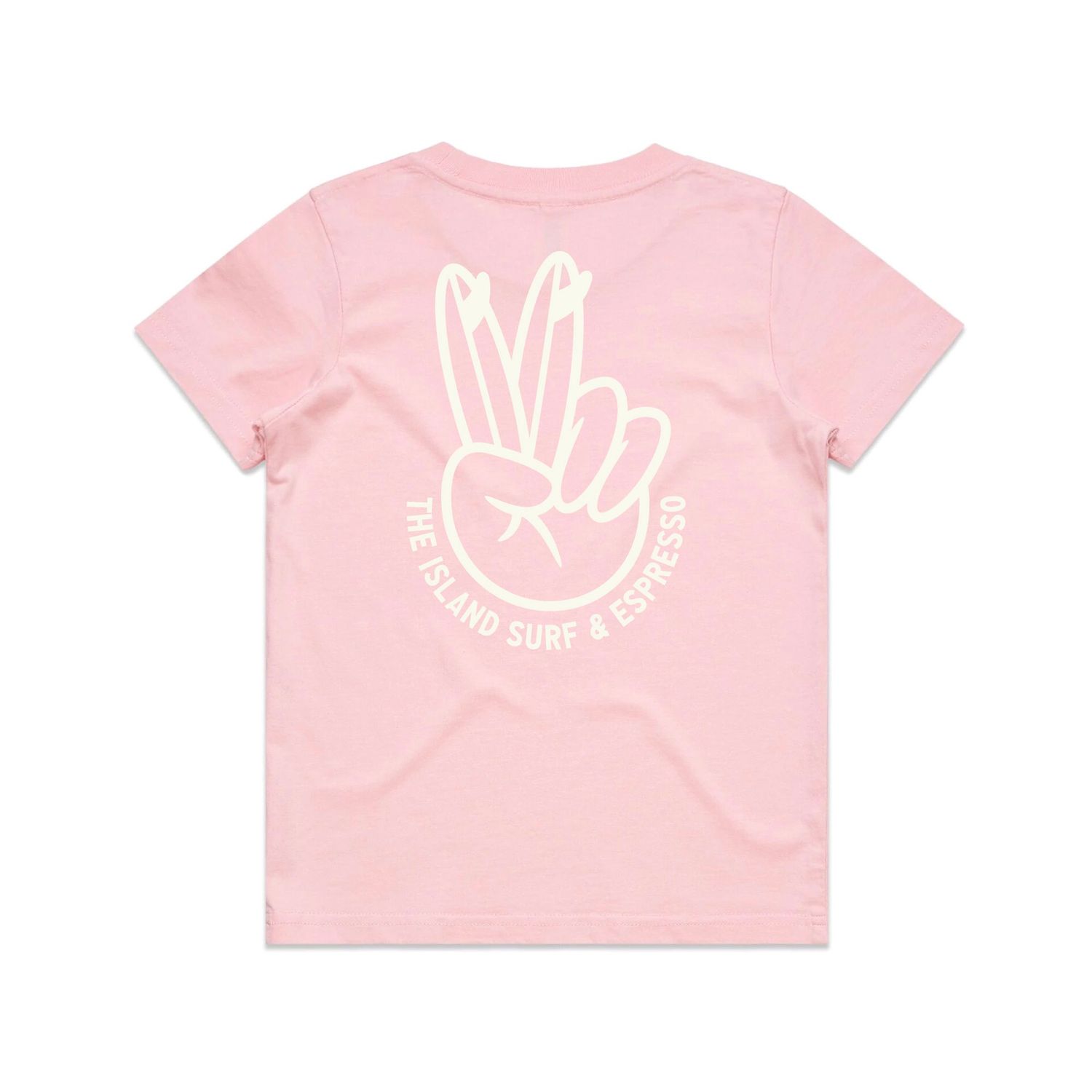 Island Beach Love Kids Tee, Colour: Pink, Size: 2