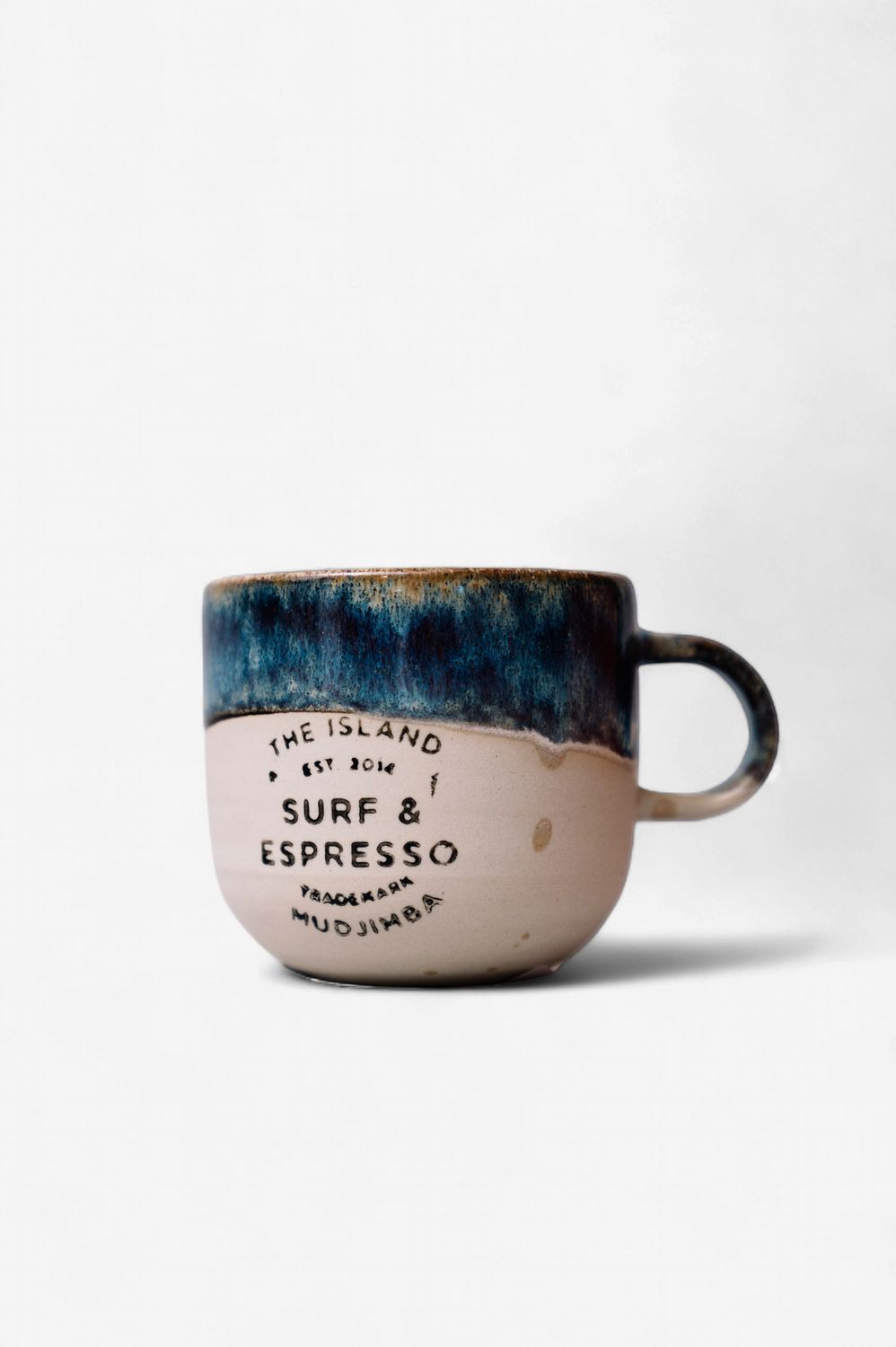 Ceramic Mug 8oz Ocean Blue