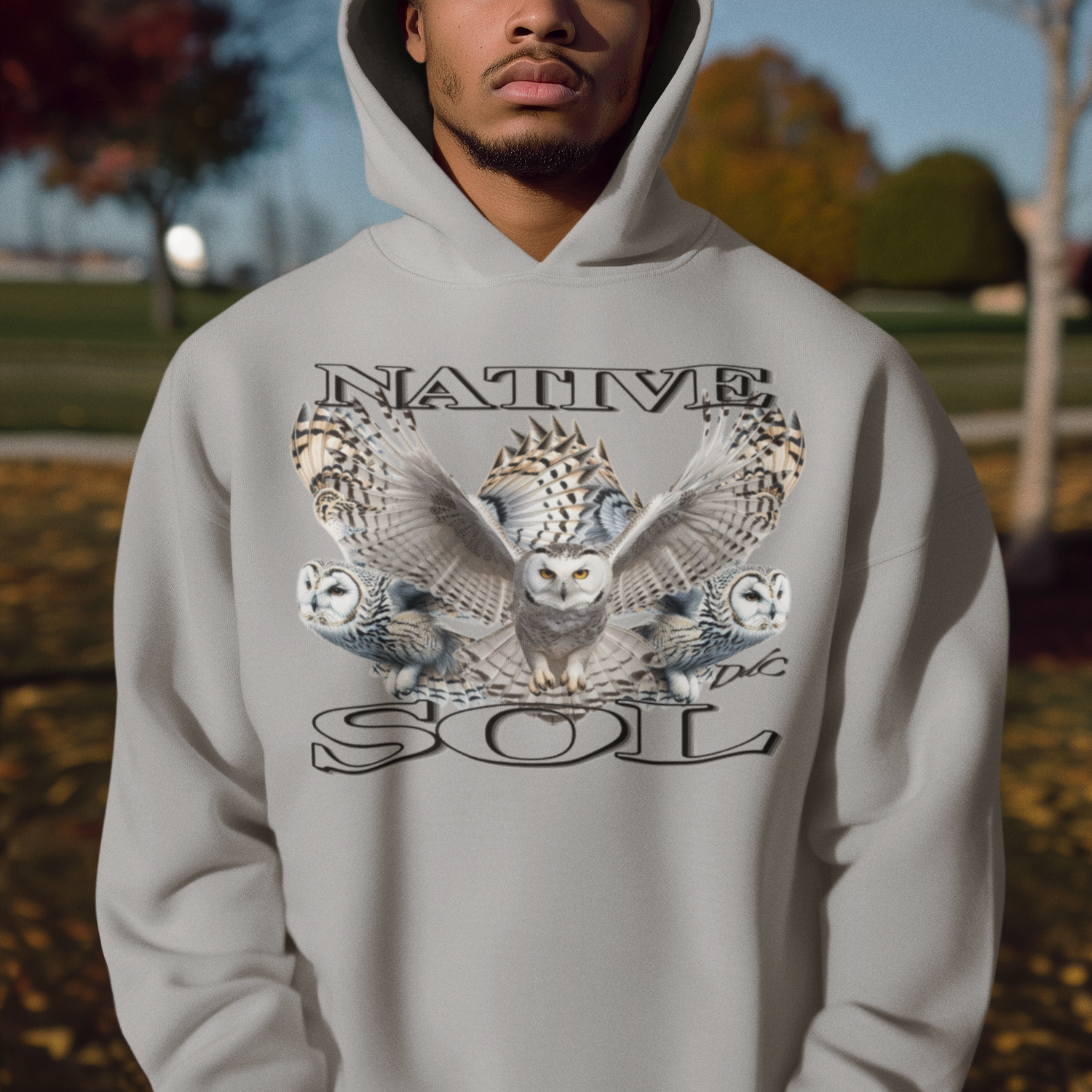 Native Sol 3 Owl hoodie