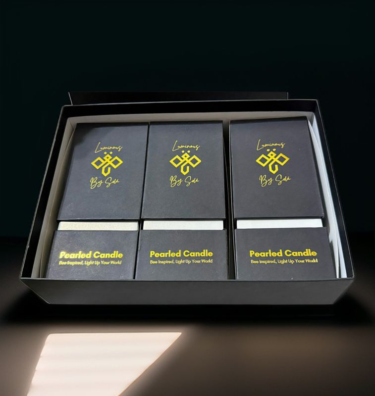 Luminous Wax Pearls - Signature Box (Set of 3 White Unscented)