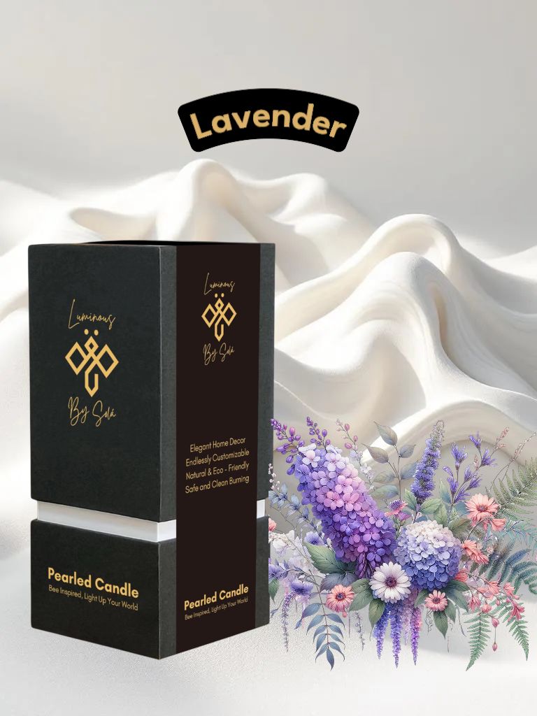 Luminous Wax Pearls - Classic White  Scented With Lavender