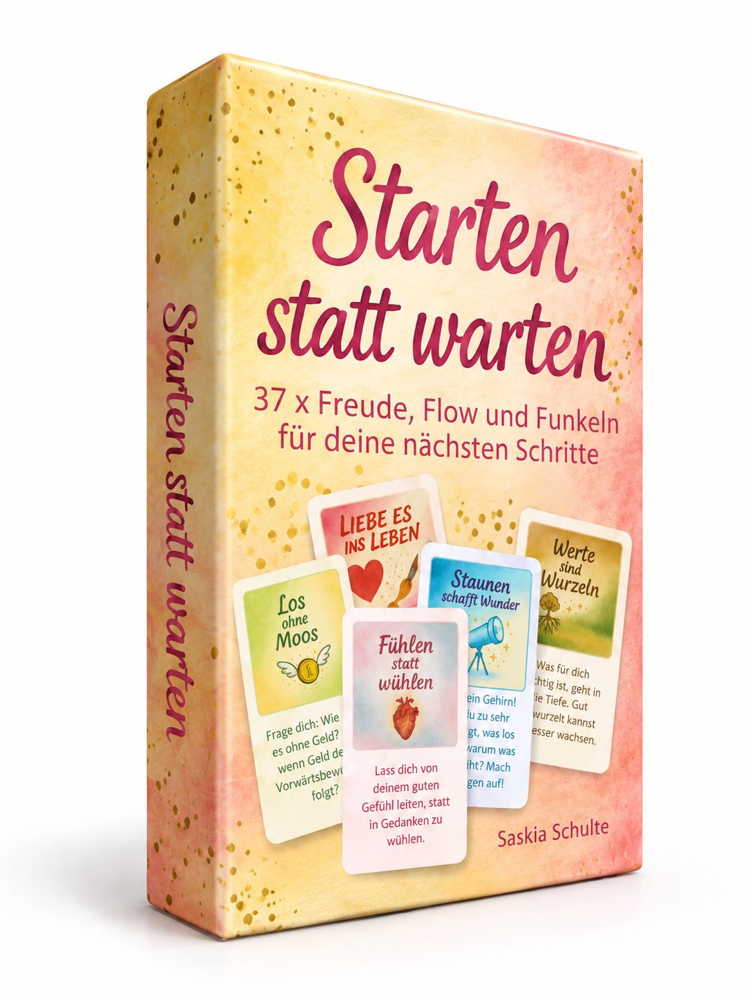 Starten statt warten – Kartenset mit Inspirationen • bekannt aus dem TV Starten statt warten – Kartenset mit Inspirationen • bekannt aus dem TV