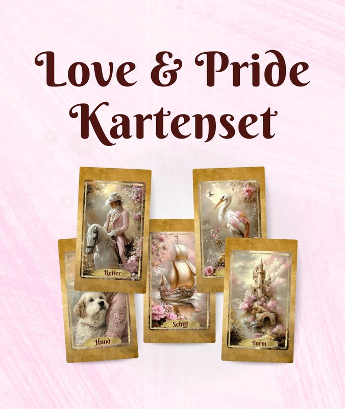 LOVE & PRIDE – Lenormand-Kartenset (36 Karten)
