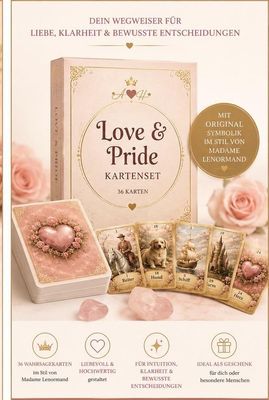 LOVE & PRIDE – Lenormand-Kartenset (36 Karten) LOVE & PRIDE – Lenormand-Kartenset (36 Karten)