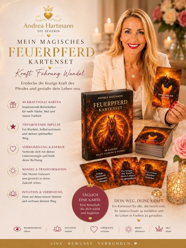 Feuerpferd-Kartenset (40 Karten) Feuerpferd-Kartenset (40 Karten)