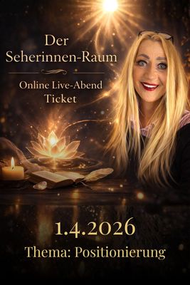 Monatsraum mit Andrea Live · sehen · spüren · verstehen • Online-Event am 1.4.2026 Monatsraum mit Andrea Live · sehen · spüren · verstehen • Online-Event am 1.4.2026