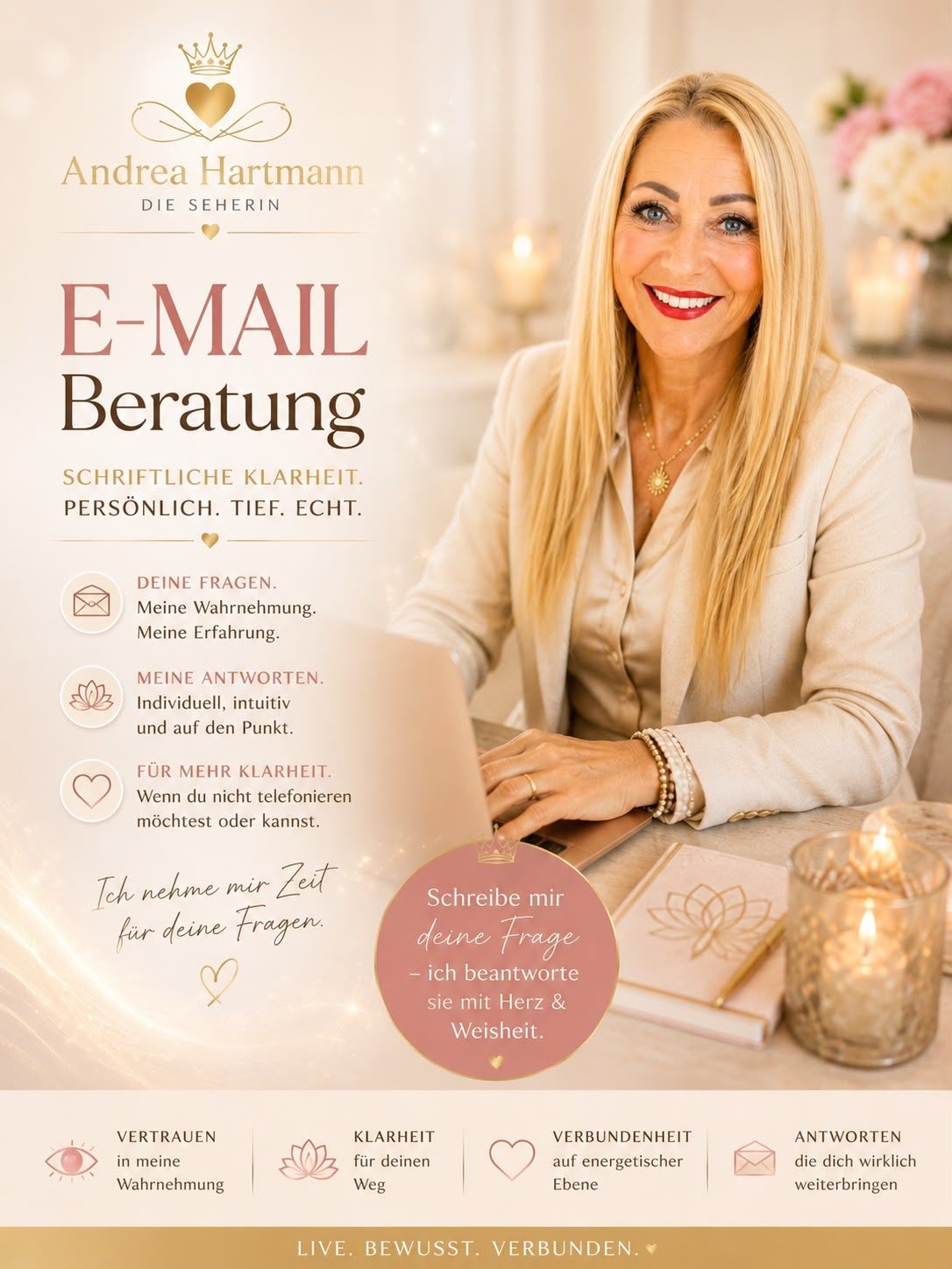 E-Mail-Beratung mit der Seherin E-Mail-Beratung mit der Seherin