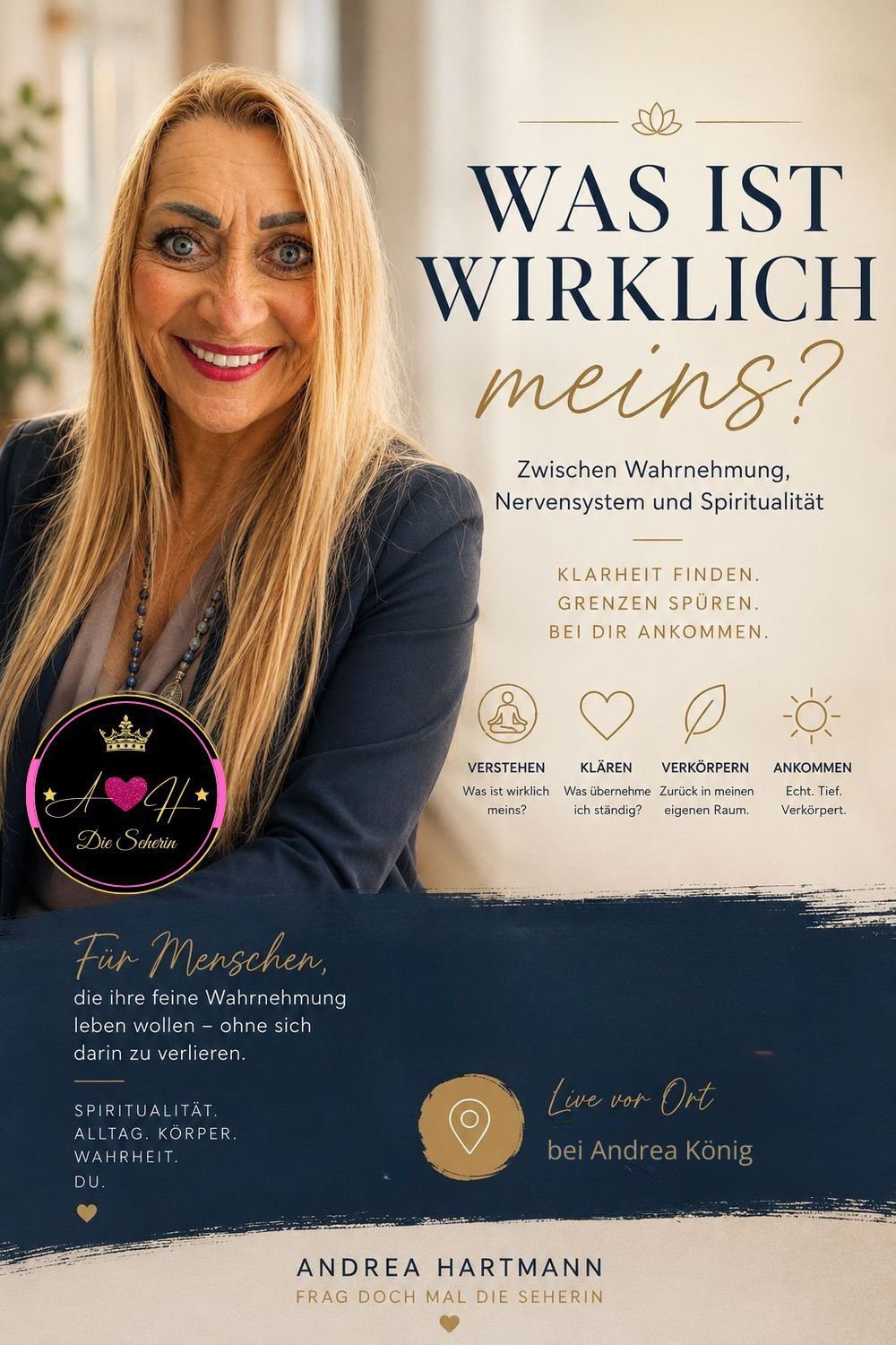 Was ist wirklich meins? Pragmatischer Nachmittag am 28. Juni 2026 live in Köln Was ist wirklich meins? Pragmatischer Nachmittag am 28. Juni 2026 live in Köln