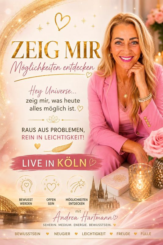 ZEIG MIR – Möglichkeiten entdecken – Live-Event in Köln am 20. September 2026 ZEIG MIR – Möglichkeiten entdecken – Live-Event in Köln am 20. September 2026