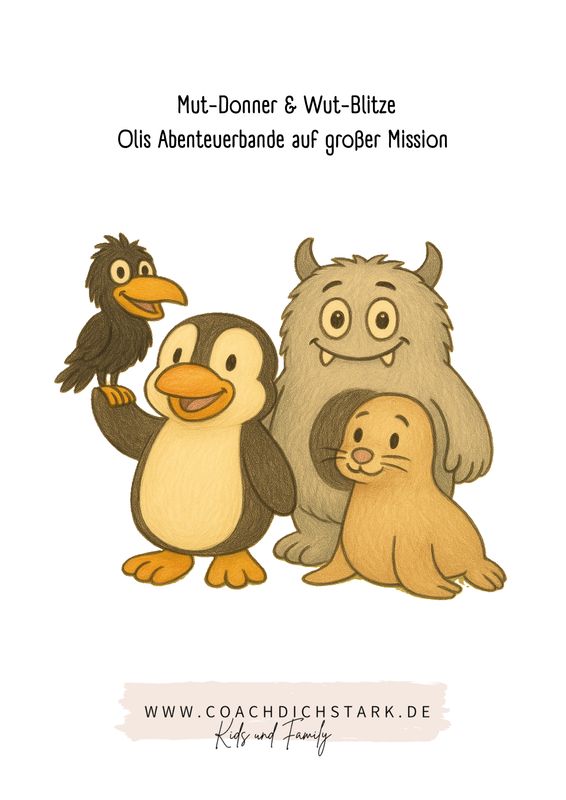 Mut-Donner & Wut-Blitze  Workbook für Kinder