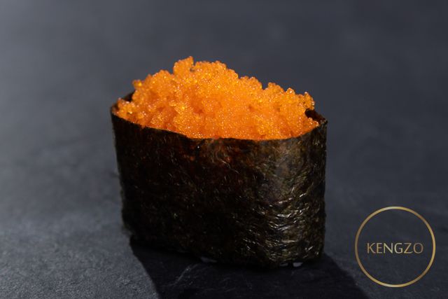 148. Tobiko Orange Gunkan