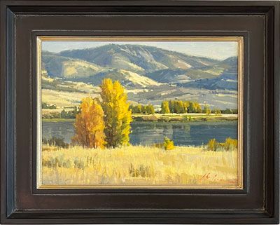 “Fall In Weber Valley, Pine View Reservoir”
