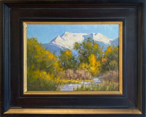 “Evening Light, Wasatch Mtns”