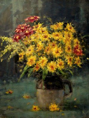 “Yellow Mums”