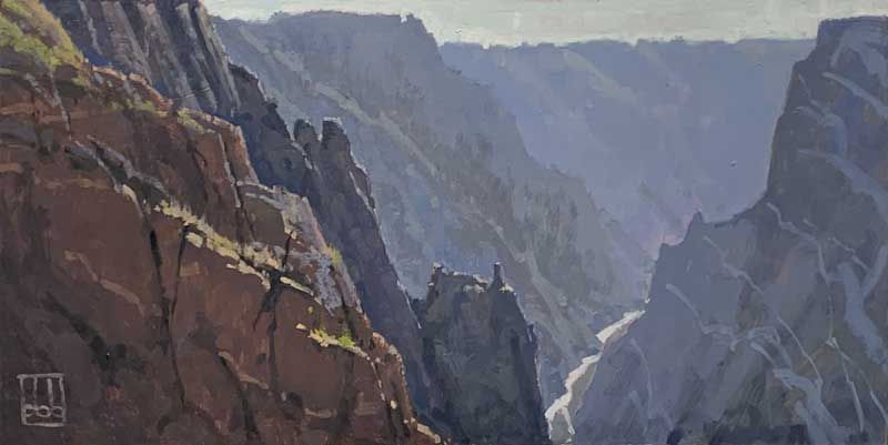 “A Late Afternoon At Sunset Point” “A Late Afternoon At Sunset Point”