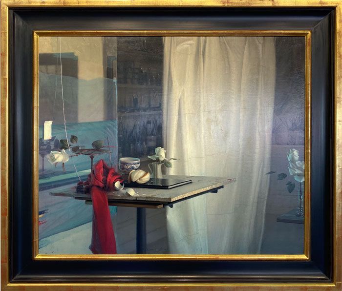 “Peeled Orange and Red Cloth” “Peeled Orange and Red Cloth”