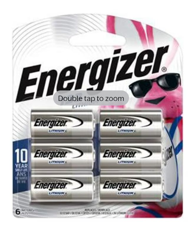 Energizer Lithium 123 - 6pk