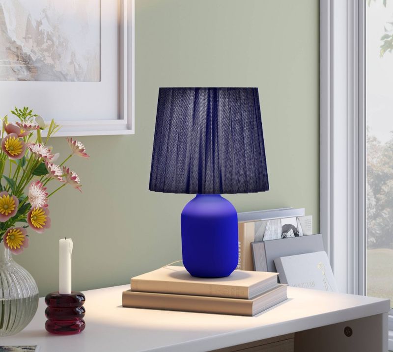 Room Essentials Table Lamp - Blue