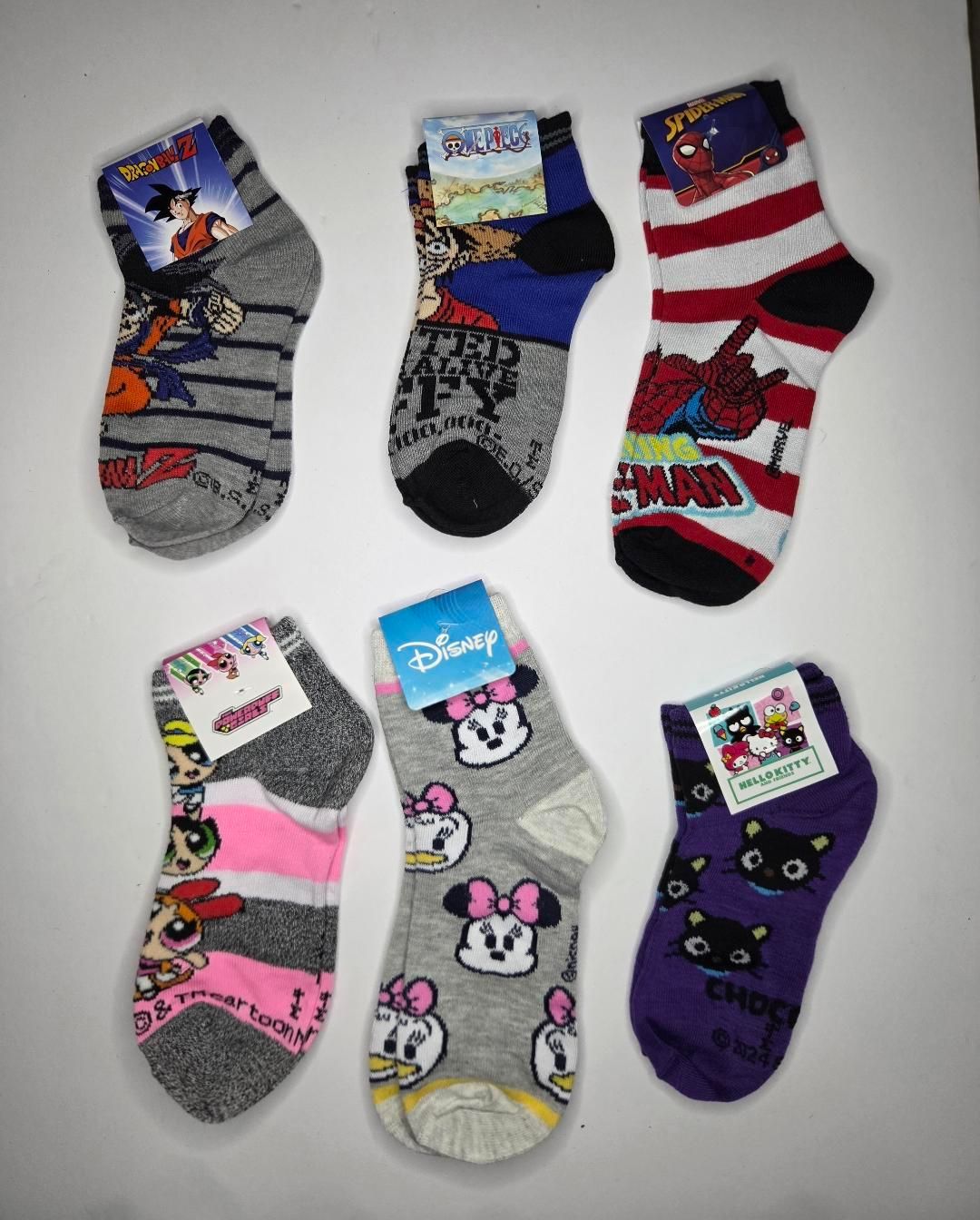 Fun Cartoon Mix – 7 Pair Pack