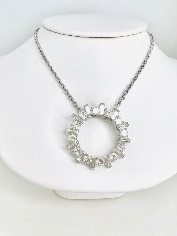 Estate Platinum Pendant
