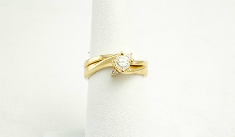 Diamond Engagement Ring Set