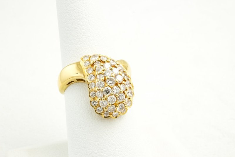 Tear Shaped Diamond Ring