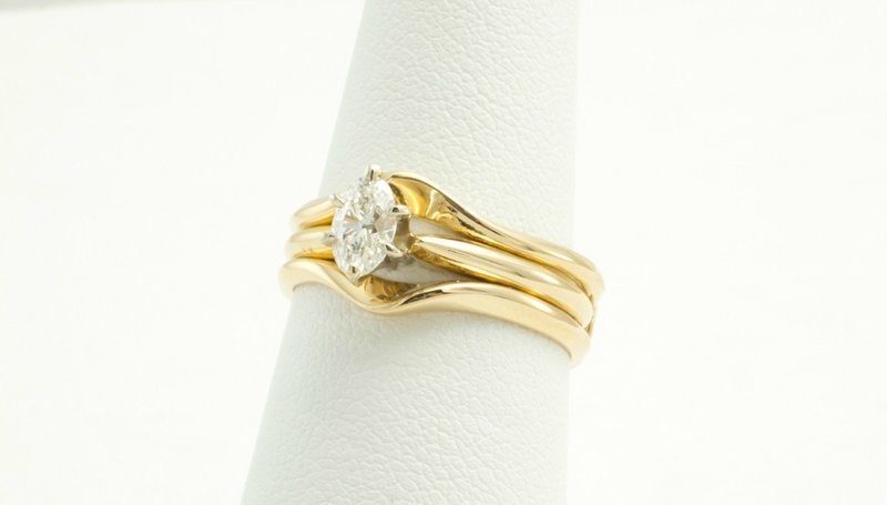 0.30 Carat Marquise Diamond Solitaire Ring