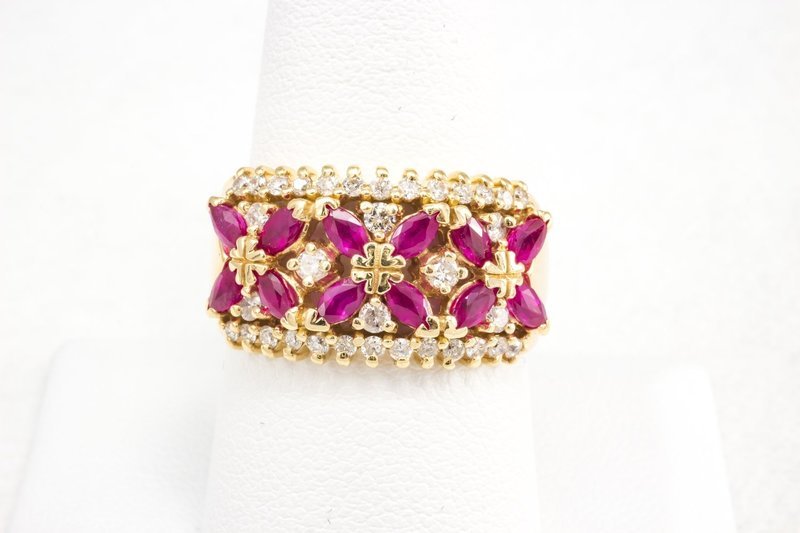 Ruby and Diamond Ring