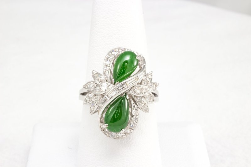 Emerald and Diamond Ring