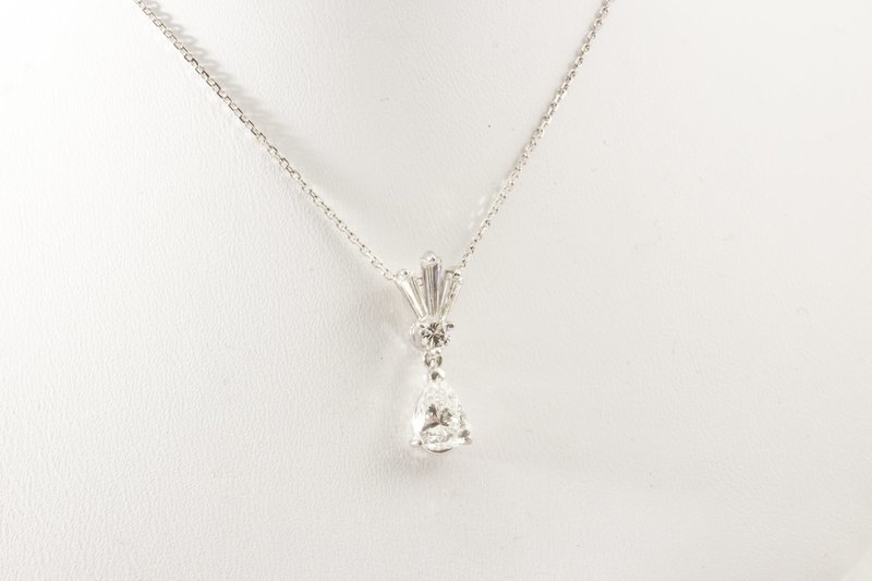 Platinum Diamond Pendant