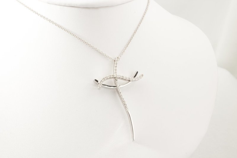 Diamond Cross Pendant