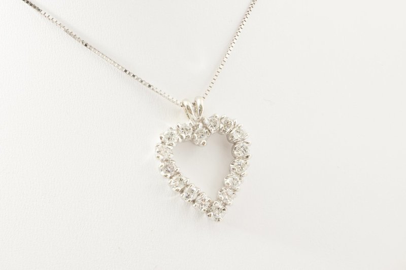 Diamond Heart Pendant