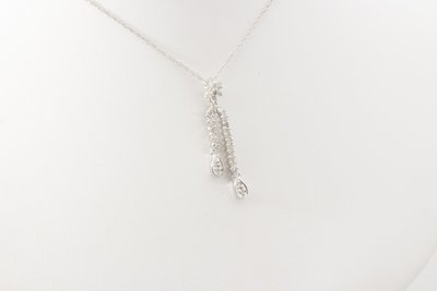 Diamond Pendant with Chain