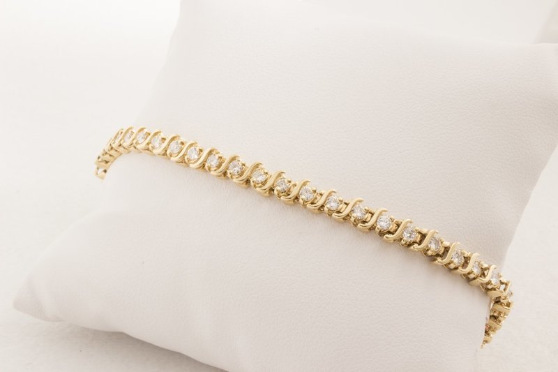 7.25" Diamond Tennis Bracelet